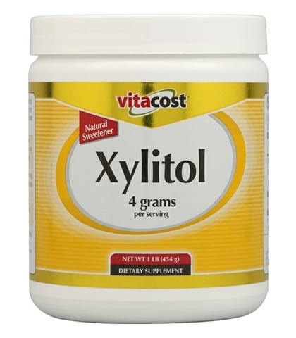 Xylitol Natural Sweetener, Vitacost (454g) - Spain